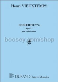 Concerto No. 5 - violin & piano