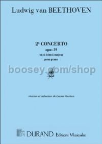 Piano Concerto No. 2 in Bb major, op. 19 - solo & reduction