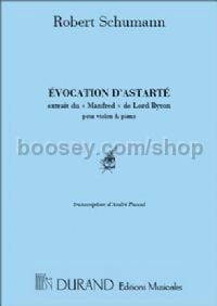Evocation d'Astarté - violin & piano