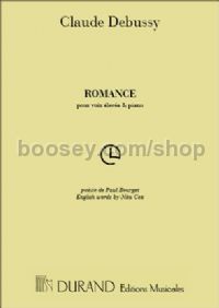 Romance - soprano & piano