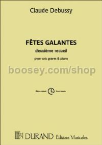 Fêtes Galantes, Vol. 2 - high voice & piano