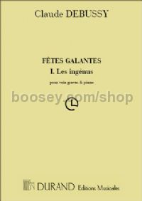 Fêtes Galantes, Vol. 2 - low voice & piano