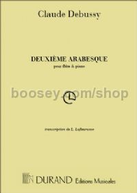 Arabesque No. 2 - flute & piano