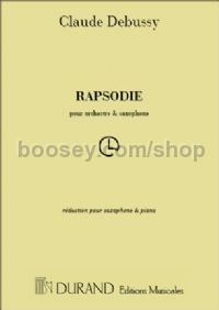 Rhapsodie pour saxophone - saxophone & piano