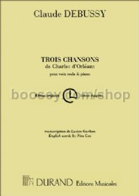 3 Chansons de Charles d'Orléans - mezzo-soprano & piano