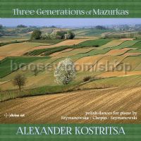 3 Generations Of Mazurkas (Divine Art Audio CD)