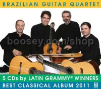 Brazilian Guitar Quartet Box (Delos Audio CD 5-disc set)
