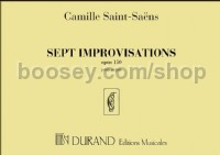 7 Improvisations, op. 150 - organ