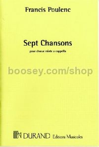 7 Chansons - mixed choir