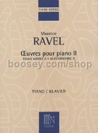 Oeuvres pour piano II