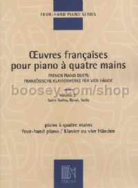Oeuvres françaises pour piano 4 mains, Vol. 2