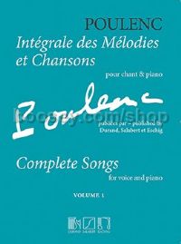 Intégrale des Mélodies & Chansons (4-volume set)