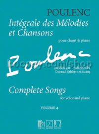 Integrale des Melodies et Chansons - Volume 4