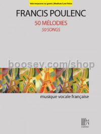 50 Mélodies (Low Voice)