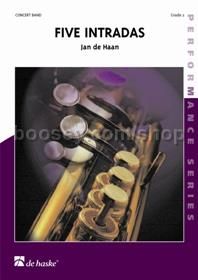 Five Intradas - Concert Band/Fanfare/Brass Band Score