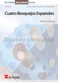 Cuatro Bosquejos Espanoles - Concert Band (Score & Parts)