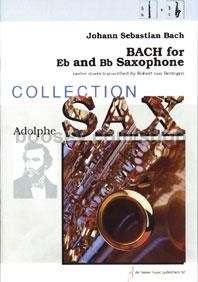 Bach for Eb and Bb Saxophone - Alto/Baritone Saxophone