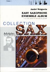 Easy Saxophone Ensemble Album Vol. 1 - Score & Parts (Soprano Saxophone)