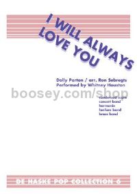 I Will Always Love You - Concert Band (Score & Parts)