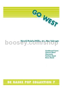 Go West - Brass Band (Score & Parts)