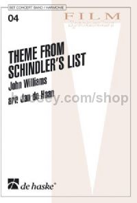 Theme from Schindler's List - Concert Band (Score & Parts)