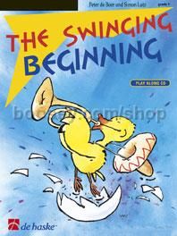 The Swinging Beginning (Book & CD) - Trumpet/Flugel Horn/Cornet/Clarinet