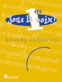 Joue la 1ère voix! - Flute (Book & CD)