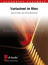 Variazioni in Blue - Accordion 1 Score & Parts