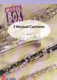 7 Musical Cartoons - Saxophone Ensemble (Score & Parts)