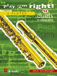 Play 'em Right! - 12 Duets in various styles - Flute