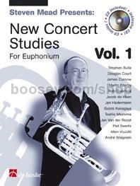 New Concert Studies for Euphonium 1 (Book & CD)