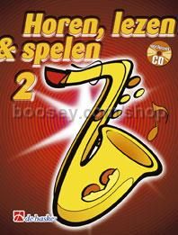 Horen Lezen & Spelen 2 tenorsaxofoon (Book & CD)
