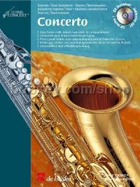 Concerto (Book & CD) - Soprano/Tenor Saxophone