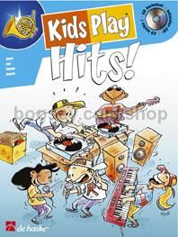 Kids Play Hits! - F/Eb Horn (Book & CD)