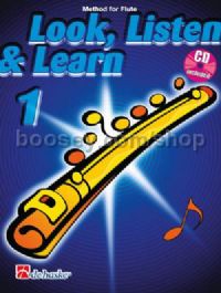 Look, Listen & Learn 1 Flute (Book & CD)
