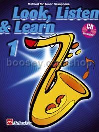 Look, Listen & Learn 1 Tenor Saxophone (Book & CD)