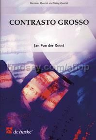 Contrasto Grosso  - Soprano Recorder (Score & Parts)