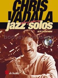 Chris Vadala Jazz Solos - Alto Saxophone (Book & CD)