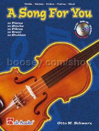 A Song for You (Book & CD) - Violin