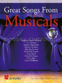 Great Songs From Musicals - F/Eb Horn (Book & CD)