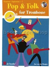 Pop & Folk for Trombone (Book & CD)