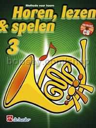 Horen Lezen & Spelen 3 hoorn (F) (Book & CD)