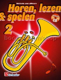 Horen Lezen & Spelen 2 althoorn - Eb Horn (Book & CD)