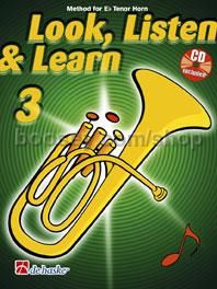 Look, Listen & Learn 3 Eb Tenor Horn (Book & CD)