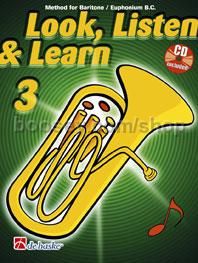 Look, Listen & Learn 3 Baritone / Euphonium BC (Book & CD)