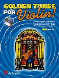 Golden Tunes For Violin (Bk & CD)