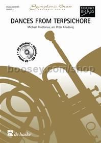 Dances from Terpsichore - Brass Quintet (Score & Parts with CD)