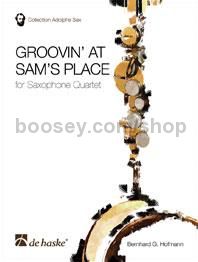 Groovin' at Sam's Place - Score & Parts (Saxophone Quartet)