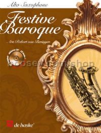 Festive Baroque - Alto Saxophone (Book & CD)