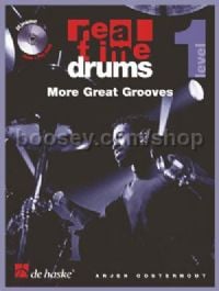 Real Time Drums more great grooves (Book & CD - English)